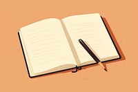 Hand writing book pen publication. AI generated Image by rawpixel.