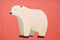 Bear bear art painting. AI generated Image by rawpixel.