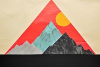 Fuji mountain art creativity painting.