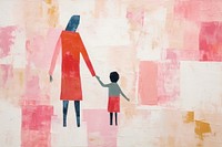 Mother art painting wall. 