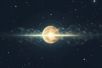 Universe astronomy outdoors galaxy. AI generated Image by rawpixel.