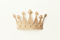 Crown craft white background celebration. AI generated Image by rawpixel.