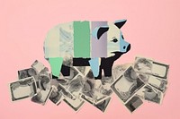 Money art representation investment. AI generated Image by rawpixel.