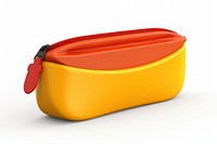 Pencil case white background container travel. AI generated Image by rawpixel.