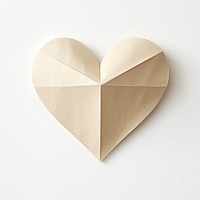 Heart paper white white background. AI generated Image by rawpixel.