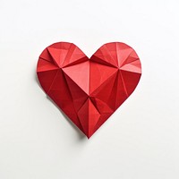 Heart red white background creativity. AI generated Image by rawpixel.