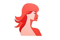 Woman adult white background perfection. AI generated Image by rawpixel.