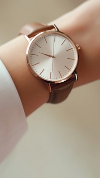 Minimal watch wristwatch jewelry finger. 