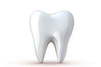 Tooth white white background porcelain. AI generated Image by rawpixel.