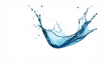Water splash white background accessories splattered. AI generated Image by rawpixel.