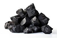 Mineral rock coal anthracite. 