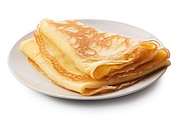 Crepe pancake plate food. AI generated Image by rawpixel.