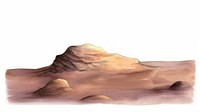Meteor mountain nature desert. AI generated Image by rawpixel.
