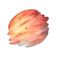 Astronomy cartoon space white background. AI generated Image by rawpixel.