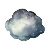 Cloud art white background porcelain. 