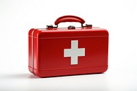 Med kit white background furniture suitcase. AI generated Image by rawpixel.