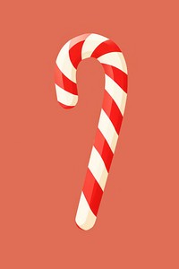 Candy cane confectionery lollipop striped. 