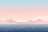 Seascape backgrounds outdoors horizon. AI generated Image by rawpixel.