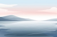 Seascape backgrounds landscape outdoors. 