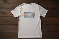 Graphic white t-shirt, design resource