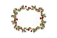 Christmas border christmas jewelry wreath. 