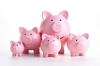 Piggy banks mammal representation investment. AI generated Image by rawpixel.