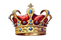 Crown crown jewelry white background. AI generated Image by rawpixel.