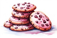 Cookies dessert cookie food. AI generated Image by rawpixel.