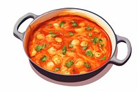 Boiling curry food stew meal. AI generated Image by rawpixel.
