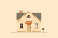 Vintage house architecture building. AI generated Image by rawpixel.