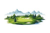 Outdoors nature sports golf. AI generated Image by rawpixel.