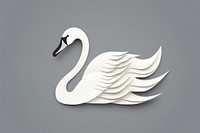 Swan animal nature bird. AI generated Image by rawpixel.