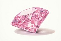 Diamond gemstone jewelry pink. 