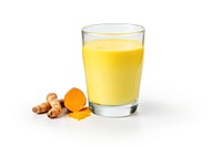 Turmeric milk juice drink food. AI generated Image by rawpixel.