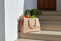 Bag vegetable handbag plant. AI generated Image by rawpixel.