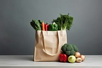 Bag vegetable food cauliflower. AI generated Image by rawpixel.