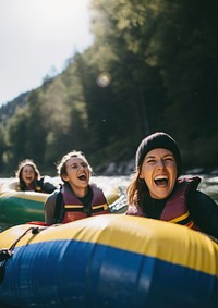 Laughing outdoors nature adult. 