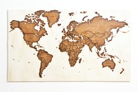 World Map map world art. AI generated Image by rawpixel.