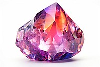 Gem gemstone amethyst crystal. 