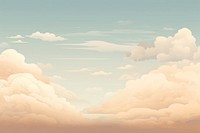 Cloudy sky backgrounds outdoors horizon. 