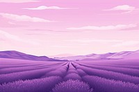 Lavender field backgrounds landscape outdoors. 