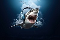 Shark animal fish aggression. 