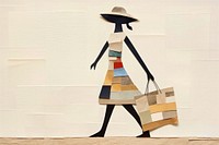 Woman bag carrying art. 