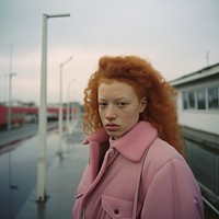 Asian mixed race ginger photography portrait female. 