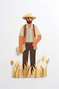 Man farmer craft adult art. AI generated Image by rawpixel.