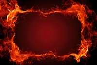 Fire frame fire backgrounds red. 