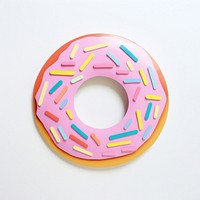 Donut donut sprinkles dessert. AI generated Image by rawpixel.