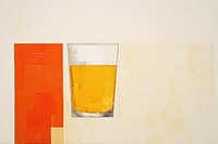 Beer cup art painting glass. AI generated Image by rawpixel.