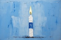 Hanukkah candle spirituality illuminated creativity. 