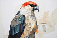 Hawk art painting animal. 